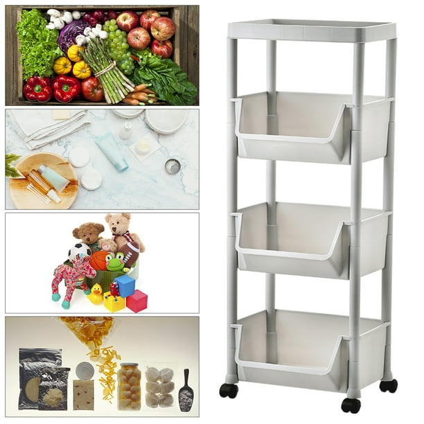 Kitchen Shelving Floor Vegetable Carts Removable Multi-Layer Storage Rack Multifunction Pulley Service trolley Wine Carts Kitchen Shelving Floor Vegetable Carts Removable Multi-Layer Storage Rack Multifunction Pulley Service trolley Wine Carts